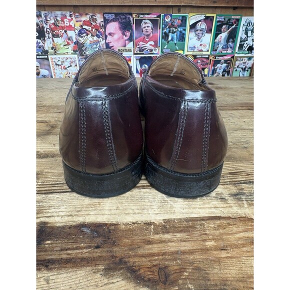 Bostonian Mens Florentine 24808 Brown Leather Tassel Loafer Shoes Size US 9 M main image 4